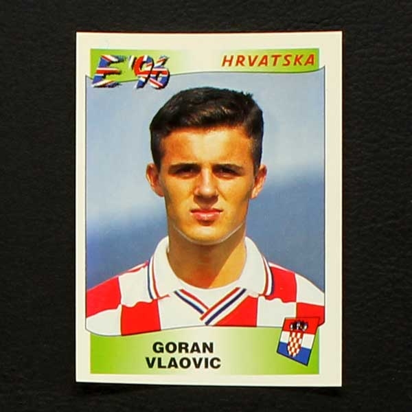 Euro 96 Nr. 353 Panini Sticker Goran Vlaovic