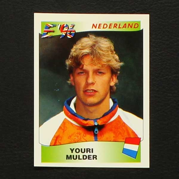 Euro 96 No. 092 Panini sticker Youri Mulder