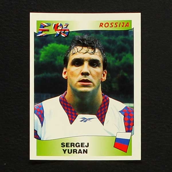 Euro 96 Nr. 273 Panini Sticker Sergej Yuran