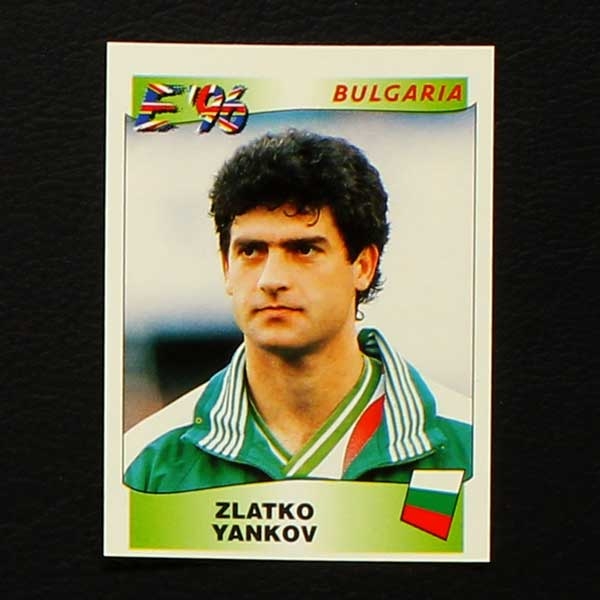 Euro 96 Nr. 145 Panini Sticker Zlatko Yankov