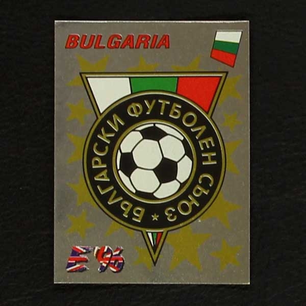 Euro 96 Nr. 135 Panini Sticker Wappen Bulgaria