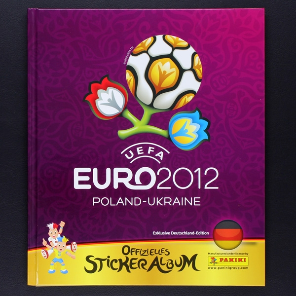 Euro 2012 Panini Sticker Leeralbum - Hardtcover Version D