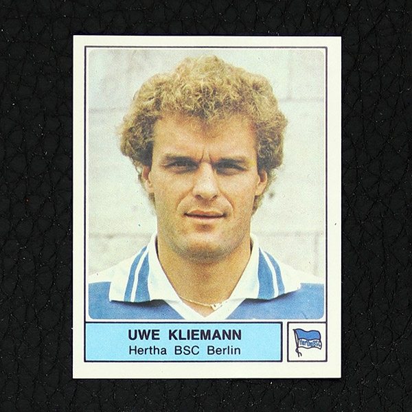 Uwe Kliemann Panini Sticker Nr. 11 - Fußball 79