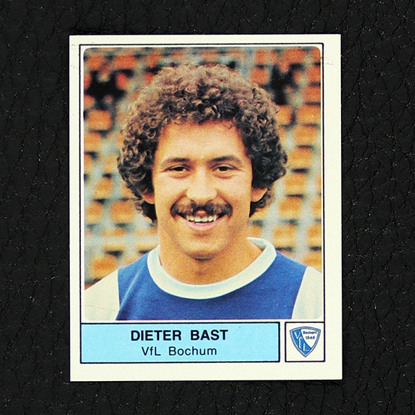 Dieter Bast Panini Sticker Nr. 50 - Fußball 79