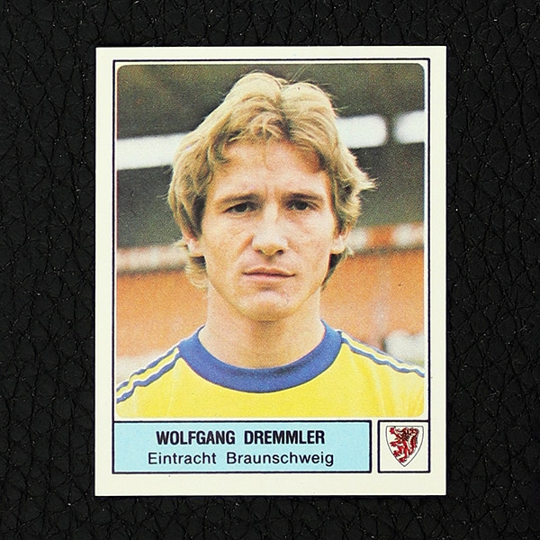 Wolfgang Dremmler Panini Sticker Nr. 63 - Fußball 79