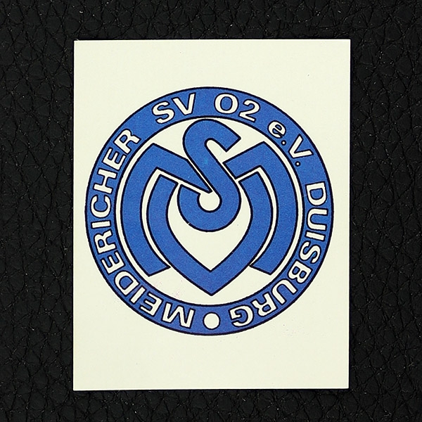 MSV Duisburg Wappen Panini Sticker Nr. 135 - Fußball 79