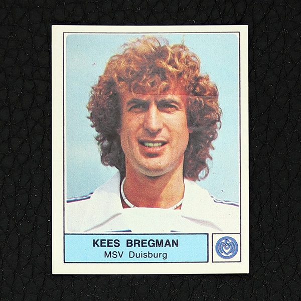 Kees Bregman Panini Sticker Nr. 137 - Fußball 79