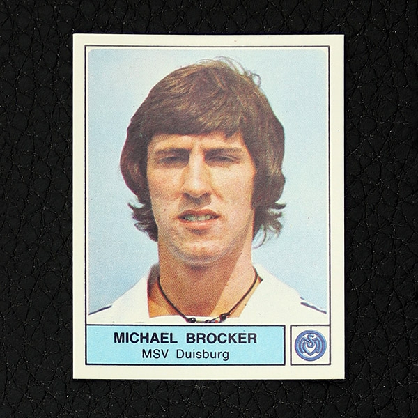 Michael Brocker Panini Sticker Nr. 138 - Fußball 79