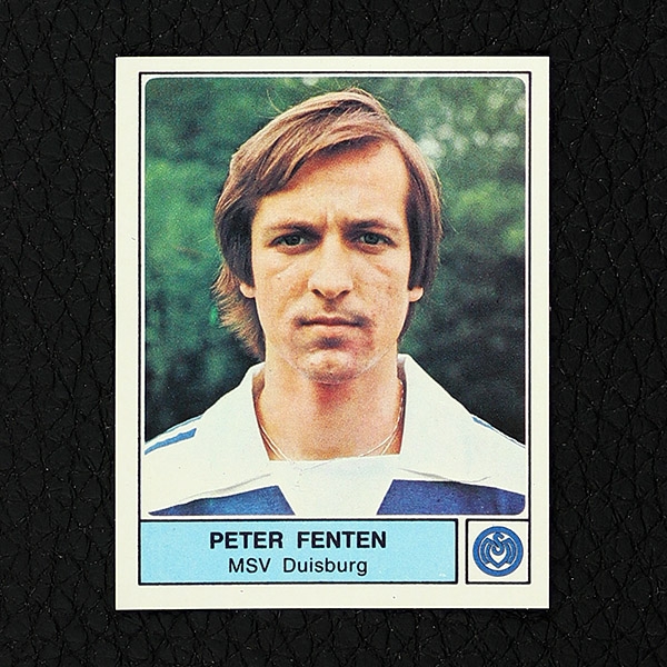 Peter Fenten Panini Sticker Nr. 144 - Fußball 79