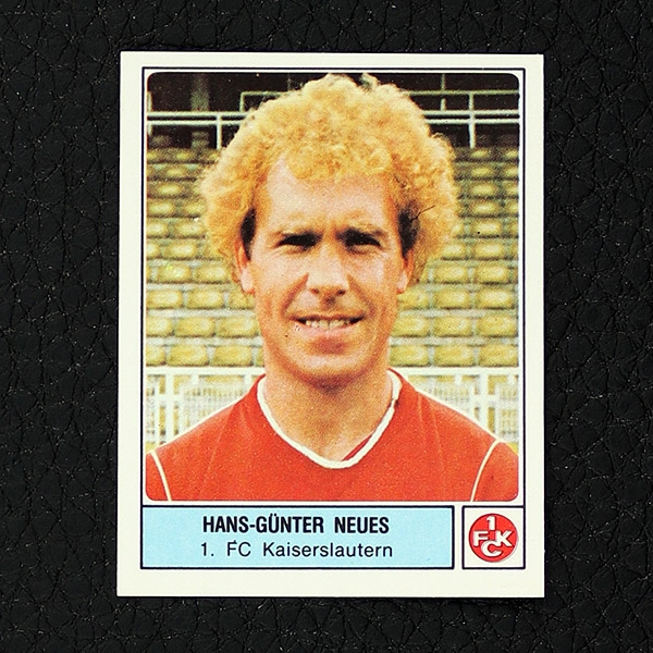 Hans-Günter Neues Panini Sticker No. 204 - Fußball 79