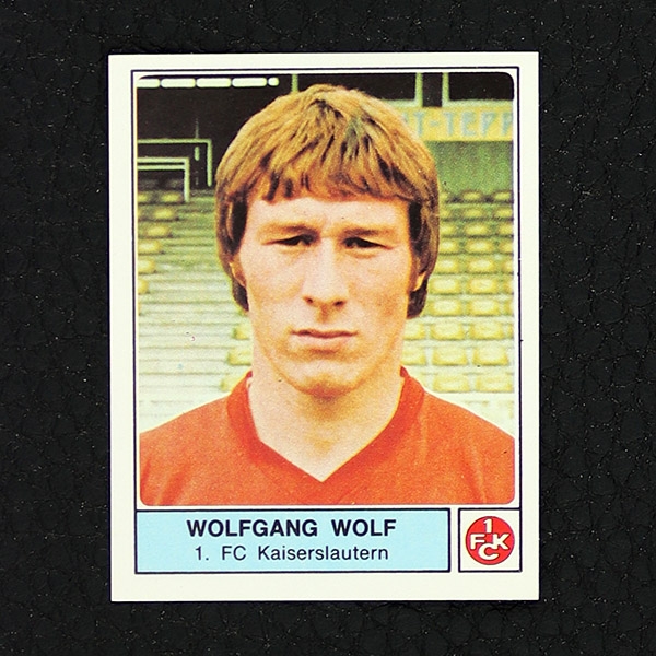 Wolfgang Wolf Panini Sticker No. 214 - Fußball 79