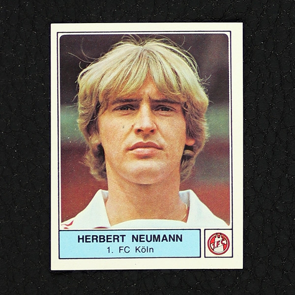 Herbert Neumann Panini Sticker No. 223 - Fußball 79