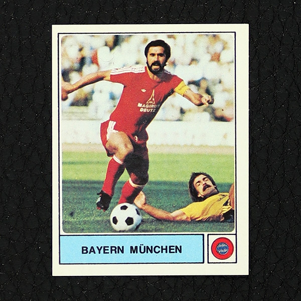 Gerd Müller Panini Sticker No. 260 - Fußball 79