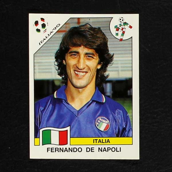 Italia 90 Nr. 050 Panini Sticker Fernando De Napoli