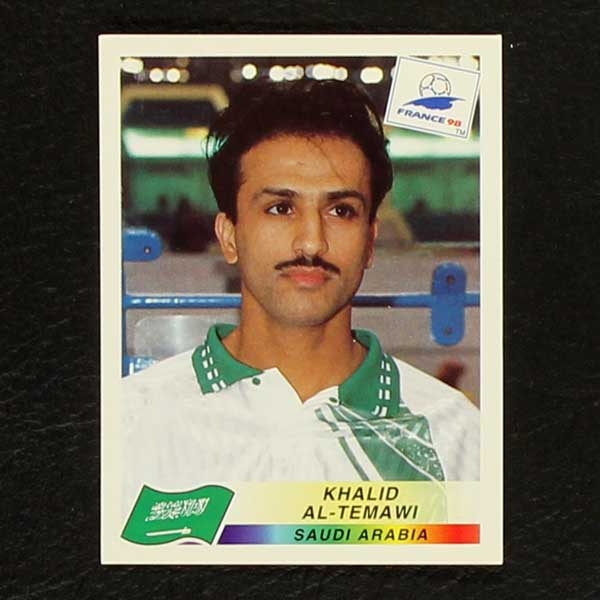 France 98 Nr. 202 Panini Sticker Al-Temawi