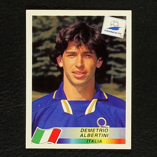 France 98 Nr. 094 Panini Sticker Albertini