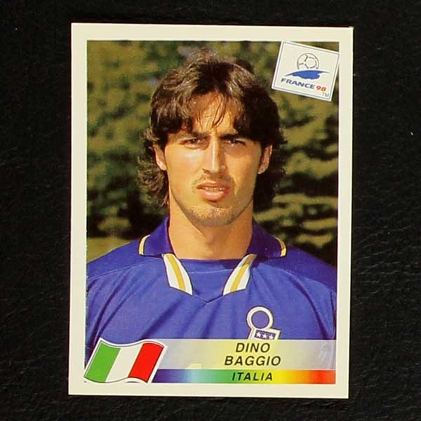 France 98 Nr. 095 Panini Sticker Dino Baggio