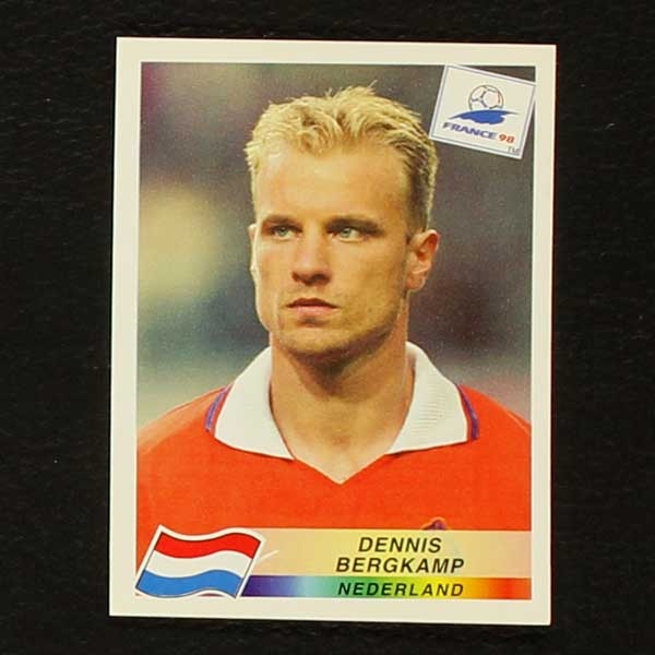 France 98 Nr. 314 Panini Sticker Bergkamp