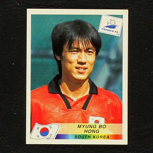 France 98 Nr. 339 Panini Sticker Myung Bo Hong