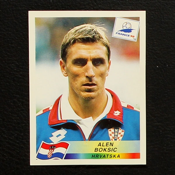 France 98 Nr. 547 Panini Sticker Alen Boksic