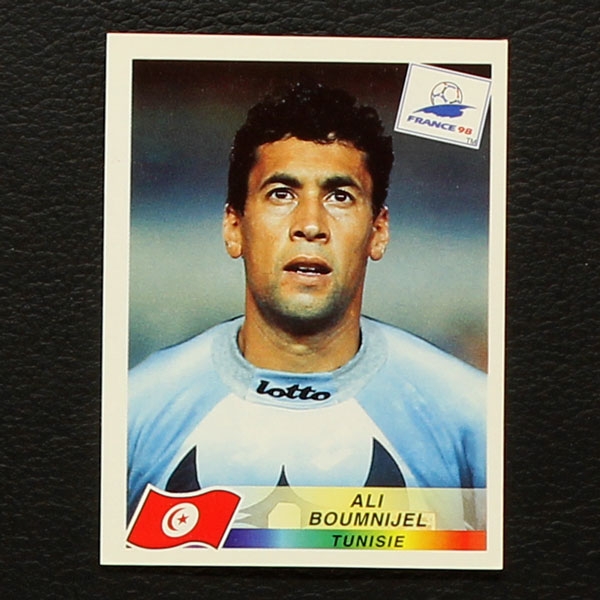 France 98 Nr. 497 Panini Sticker Boumnijel