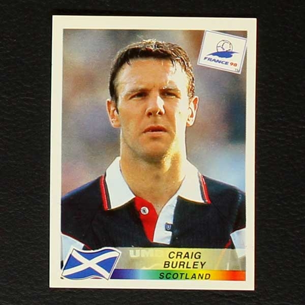 France 98 Nr. 040 Panini Sticker Craig Burley