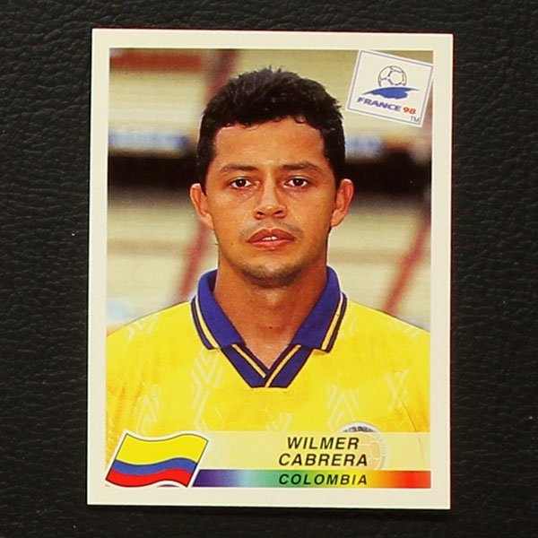 France 98 No. 448 Panini sticker Cabrera