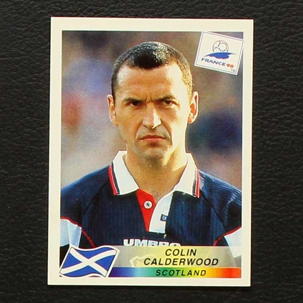 France 98 Nr. 037 Panini Sticker Colin Calderwood