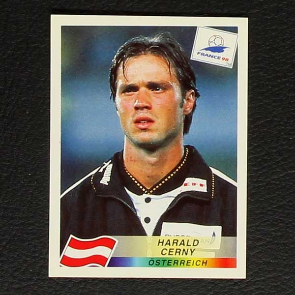 France 98 Nr. 150 Panini Sticker Harald Cerny