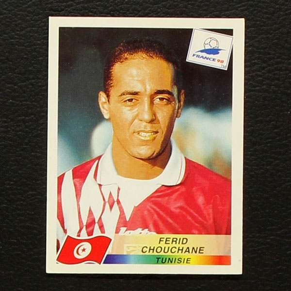 France 98 Nr. 485 Panini Sticker Chouchane