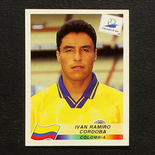 France 98 No. 450 Panini sticker Cordoba