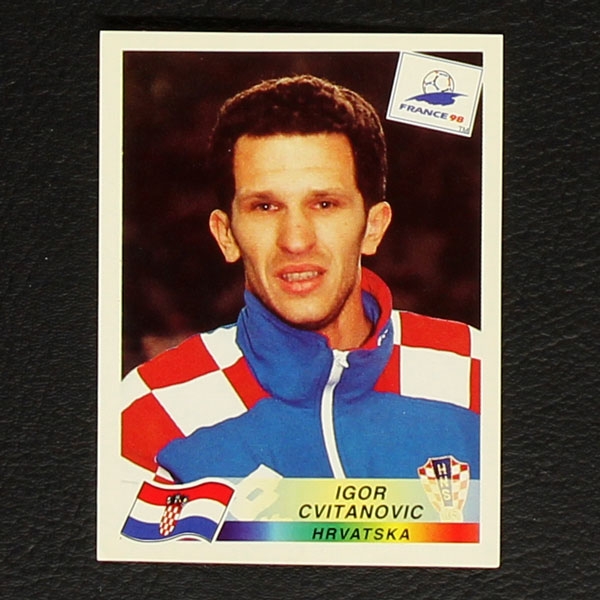 France 98 Nr. 550 Panini Sticker Cvitanovic