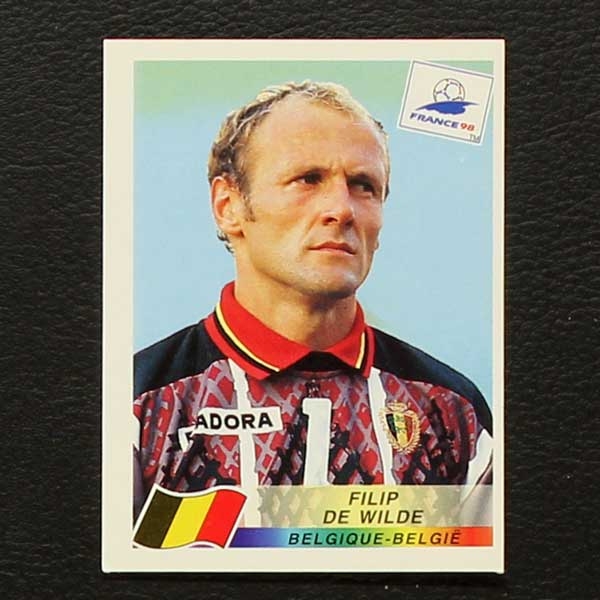 France 98 No. 319 Panini sticker De Wilde