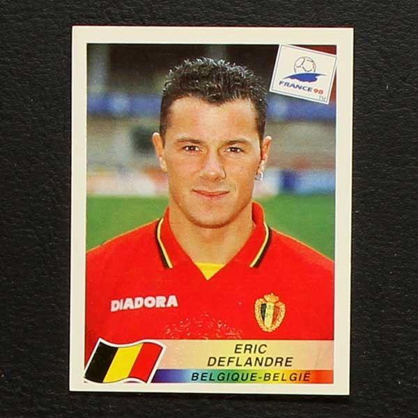 France 98 No. 320 Panini sticker Deflandre