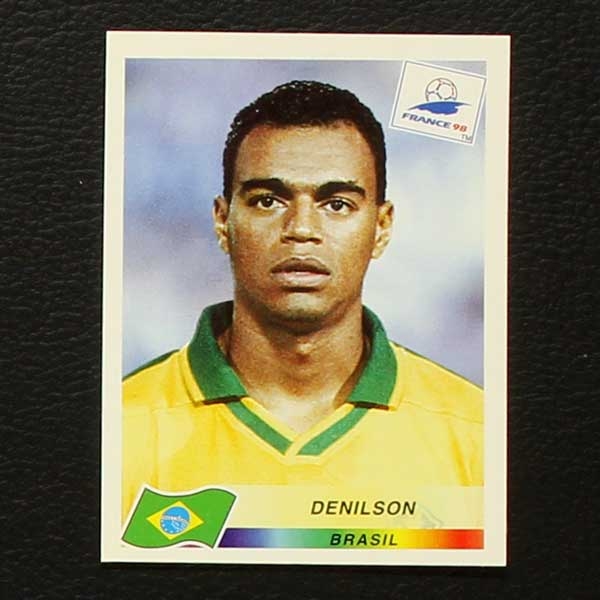 France 98 Nr. 025 Panini Sticker Denilson