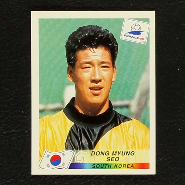 France 98 No. 352 Panini sticker Dong Myung Seo