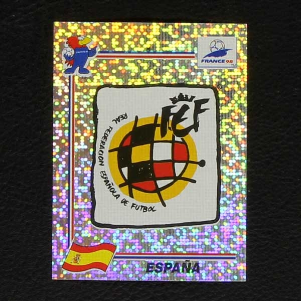 France 98 Nr. 229 Panini Sticker Espana Wappen