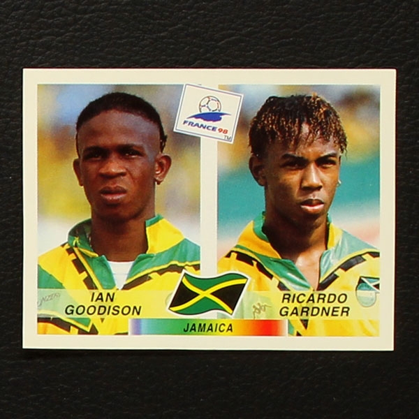 France 98 Nr. 556 Panini Sticker Goodison - Gardner