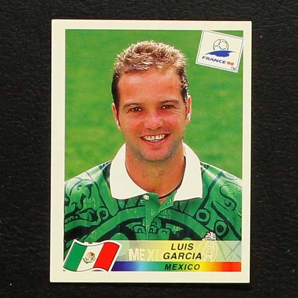 France 98 No. 368 Panini sticker Luis Gracia