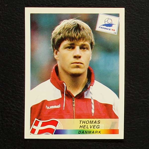 France 98 Nr. 219 Panini Sticker Thomas Helveg