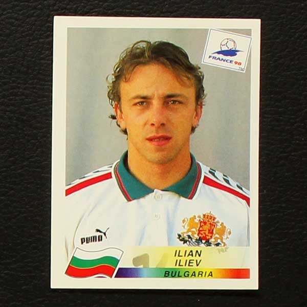 France 98 Nr. 294 Panini Sticker Iliev