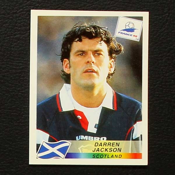 France 98 Nr. 048 Panini Sticker Darren Jackson