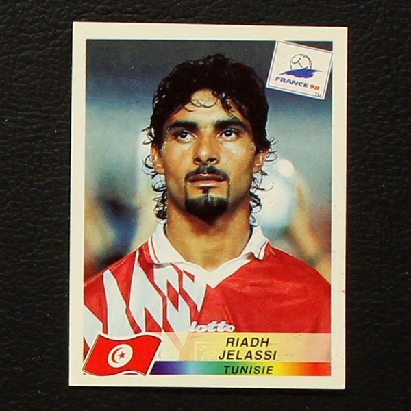 France 98 Nr. 496 Panini Sticker Jelassi