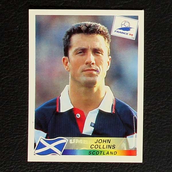 France 98 Nr. 043 Panini Sticker John Collins