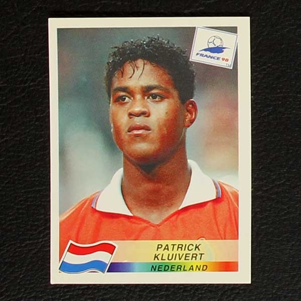 France 98 Nr. 313 Panini Sticker Kluivert