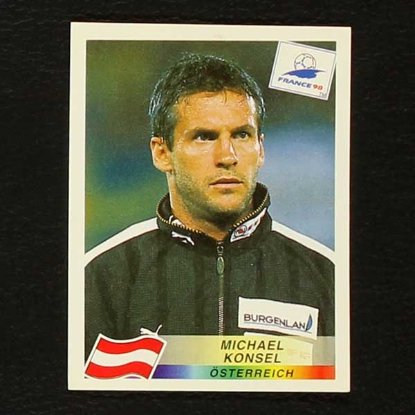 France 98 Nr. 140 Panini Sticker Michael Konsel