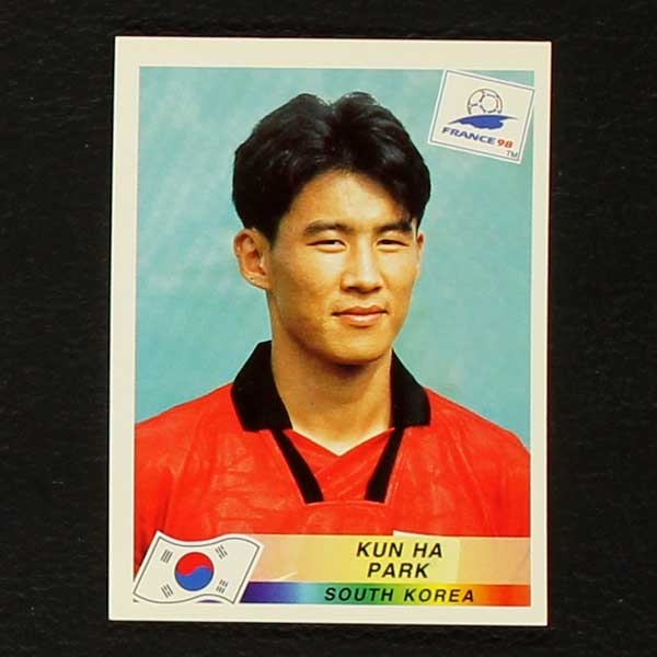 France 98 Nr. 350 Panini Sticker Kun Ha Park