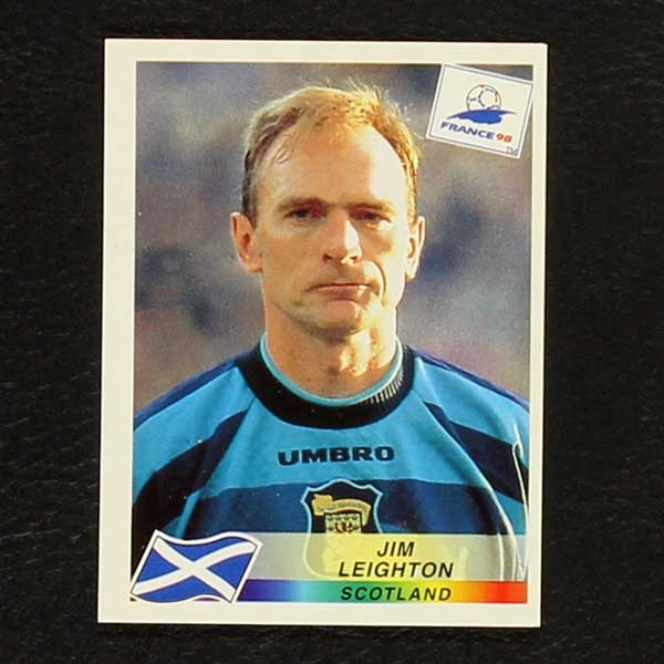 France 98 Nr. 034 Panini Sticker Jim Leighton