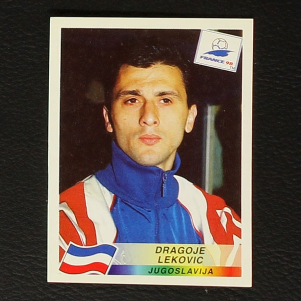 France 98 Nr. 406 Panini Sticker Lekovic