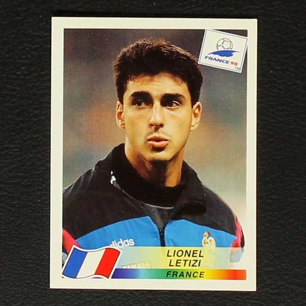 France 98 Nr. 173 Panini Sticker Lionel Letizi